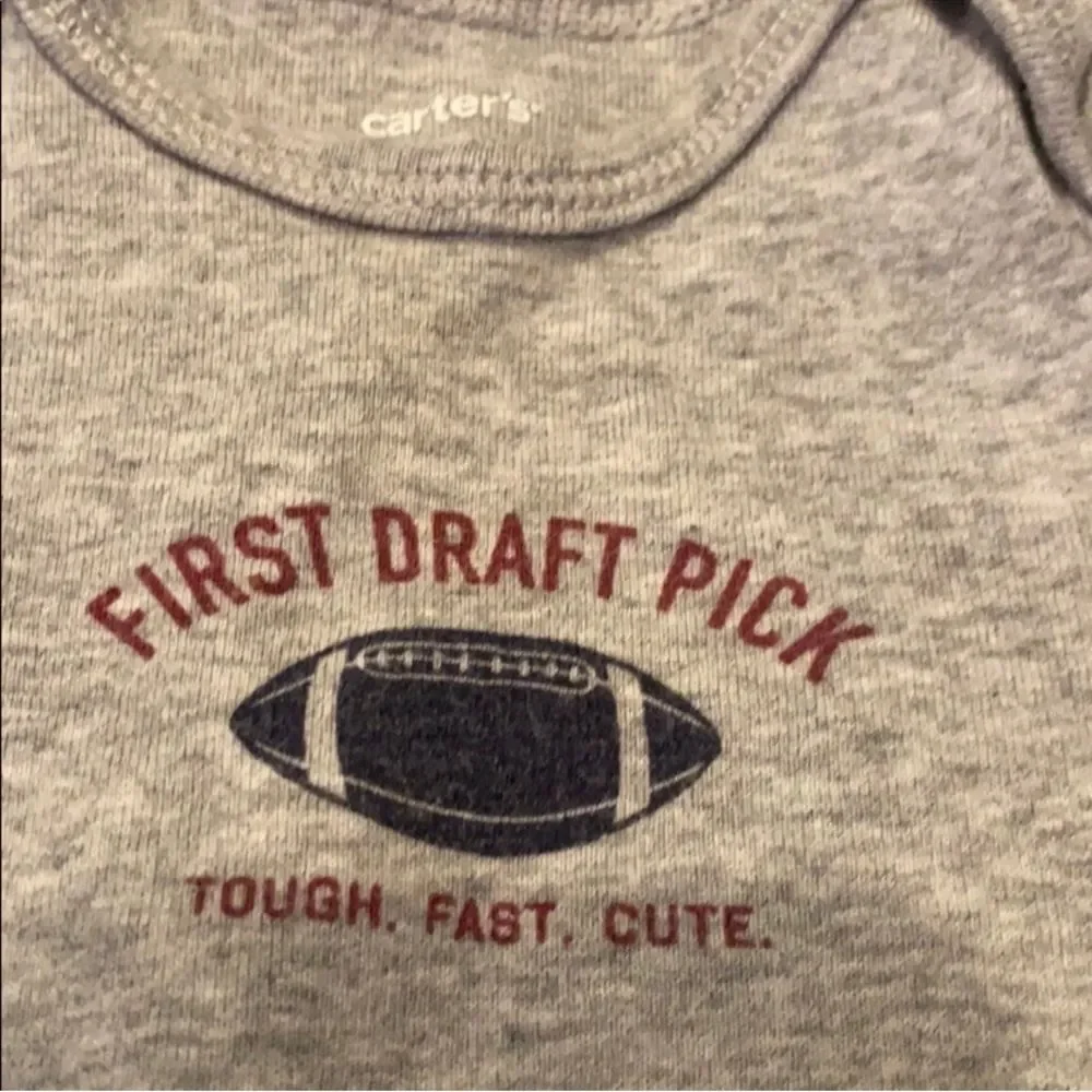 Football‎ onesie 6 months